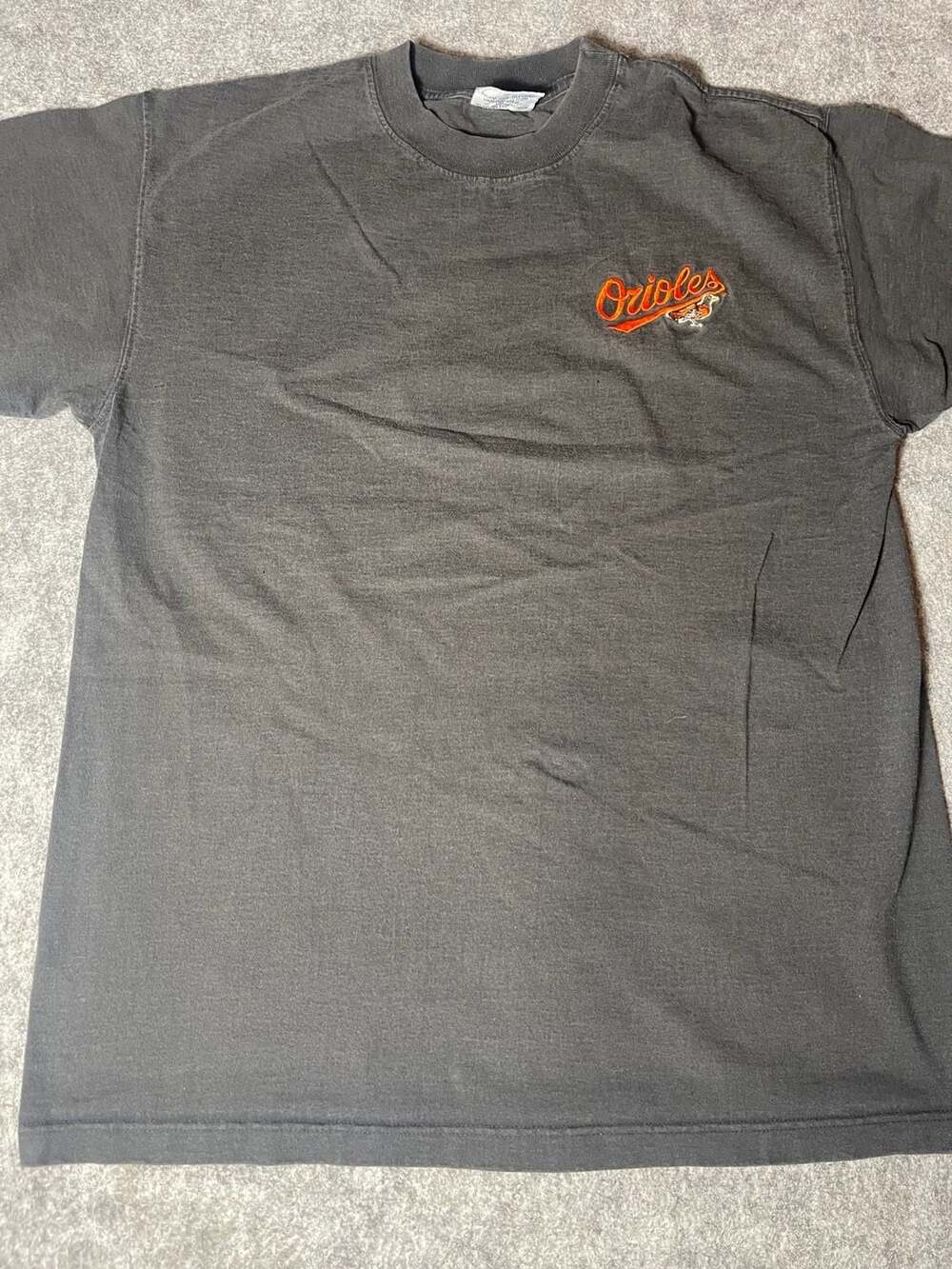 Vintage Majestic Baltimore Orioles Small Logo Embroidered T-Shirt